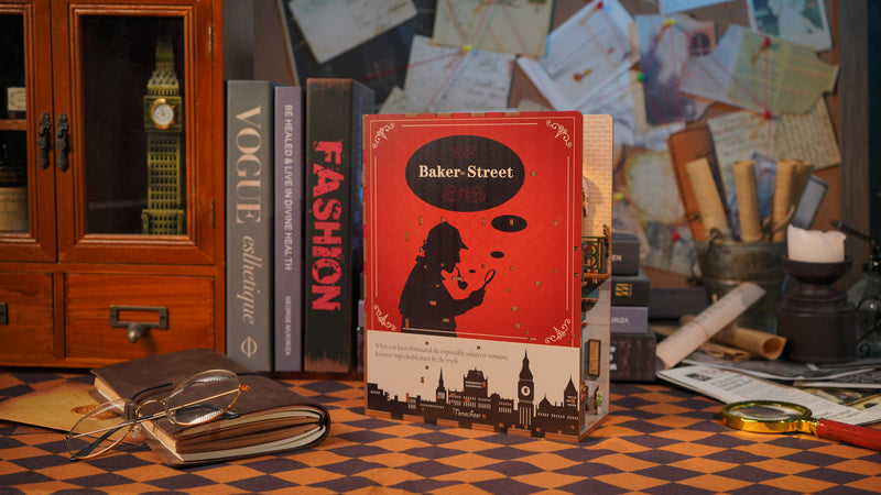 Tonecheer Book Nook Baker Street TQ108